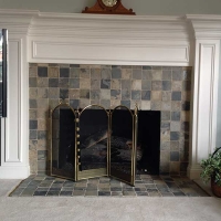 Fireplace Natural Stone Tiles Zionsville