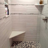 Zionsville Custom Built Tile Showers