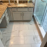 Bathroom Tile Flooring Installation Zionsville, IN