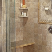 Bath Remodeling with Shower Tile in Zionsville