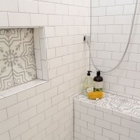 Subway Tile Shower Remodel in Zionsville