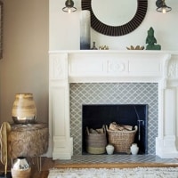 Fireplace Tile Updates in Zionsville