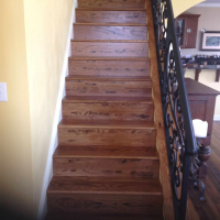 Hardwood Stairs Update in Zionsville