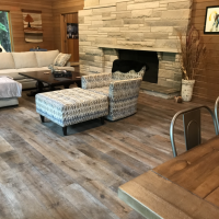 Custom Living Room Hardwood Floors in Zionsville, Indiana