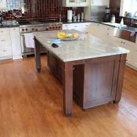 Wood Floor in Kitchen